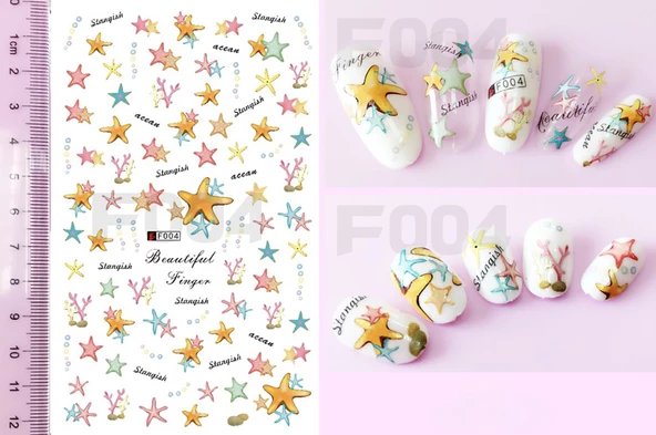 Tırnak Sticker F-004 ürün görseli 1