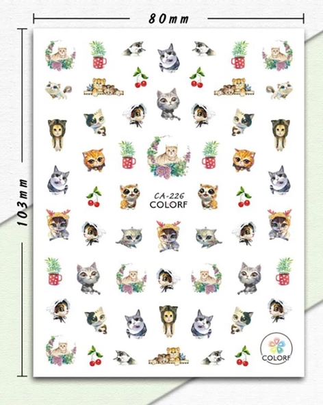 Tırnak Sticker ürün görseli 1