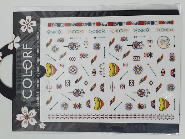 Tırnak Sticker CA-174 - Resim 3
