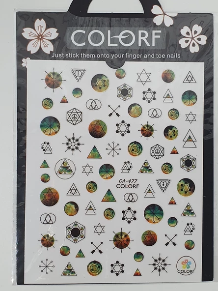 Tırnak Stickerı - Resim 4