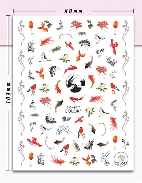 Tırnak Sticker ürün görseli 1