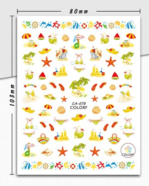 Tırnak Sticker ürün görseli 1