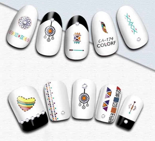 Tırnak Sticker CA-174 - Resim 2