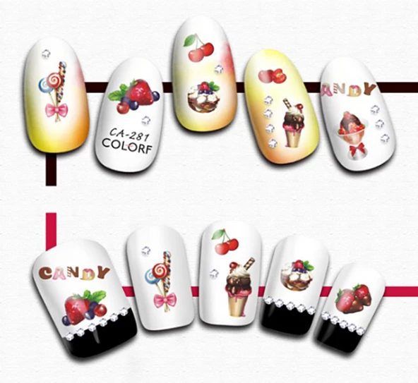 Tırnak Sticker CA-281 - Resim 2