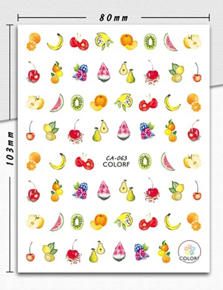 Tırnak Sticker ürün görseli 1