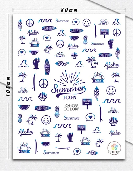 Tırnak Sticker ürün görseli 1