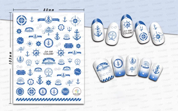 Tırnak Sticker - Resim 3