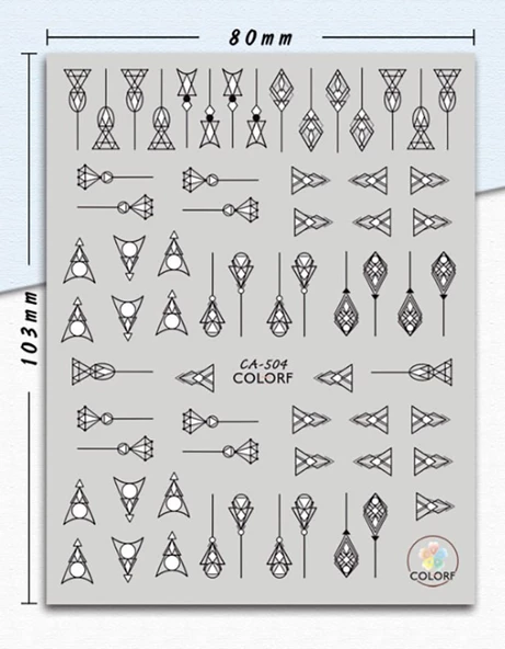 Tırnak Sticker ürün görseli 1