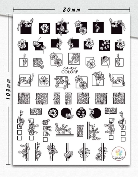 Tırnak Sticker ürün görseli 1
