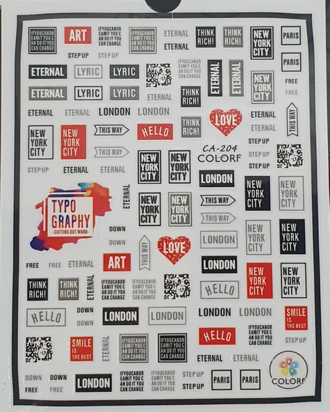 Tırnak Sticker - Resim 4