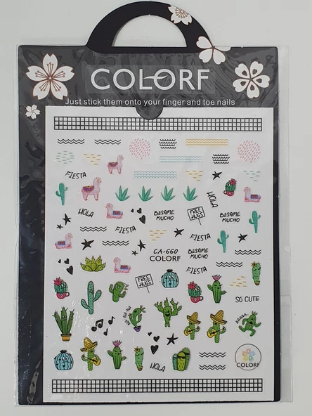 Tırnak Sticker CA-660 - Resim 4