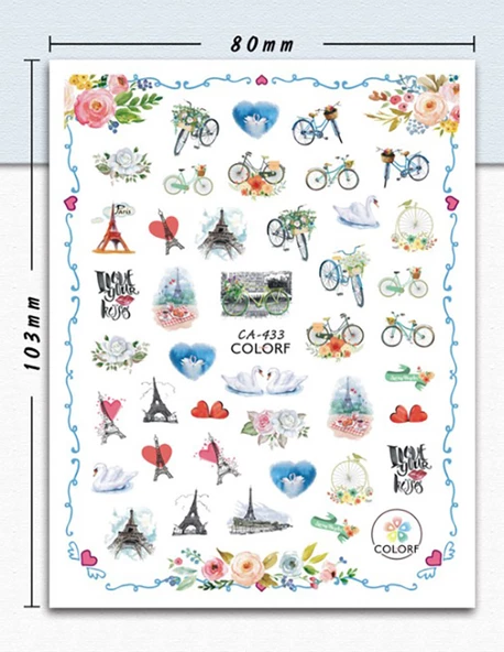 Tırnak Sticker ürün görseli 1