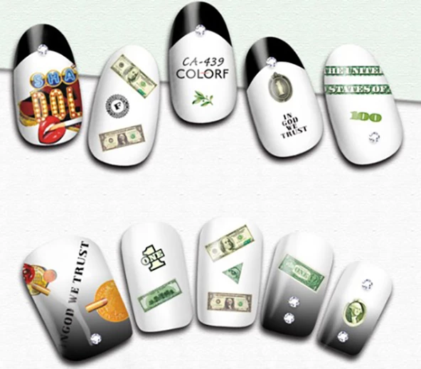 Tırnak Sticker - Resim 2