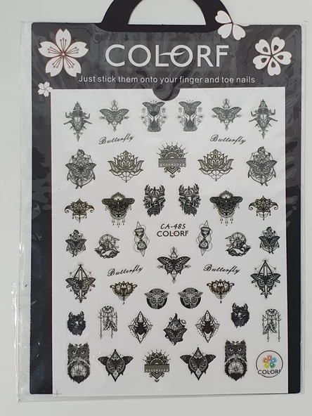 Tırnak Stickerı - Resim 4