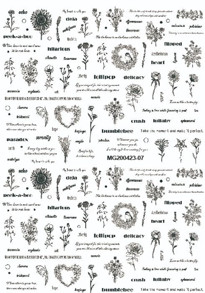 Tırnak Sticker MG200423-07 ürün görseli 1
