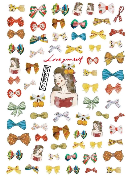 Tırnak Sticker MG200907-02 ürün görseli 1