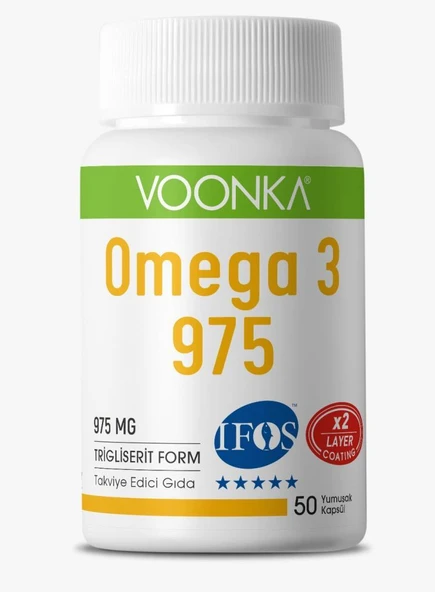 Voonka Omega 3 975 Mg 50 Kapsül ürün görseli 1