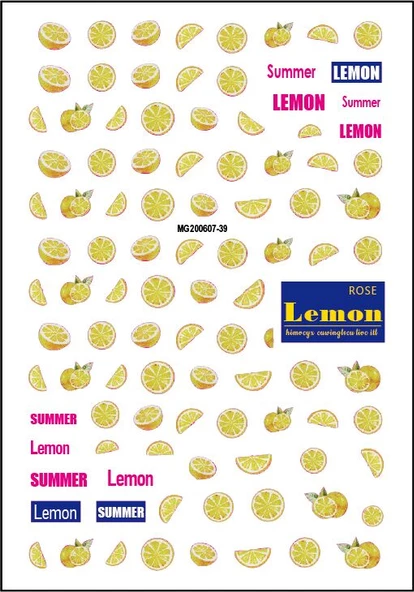 Tırnak Sticker ürün görseli 1
