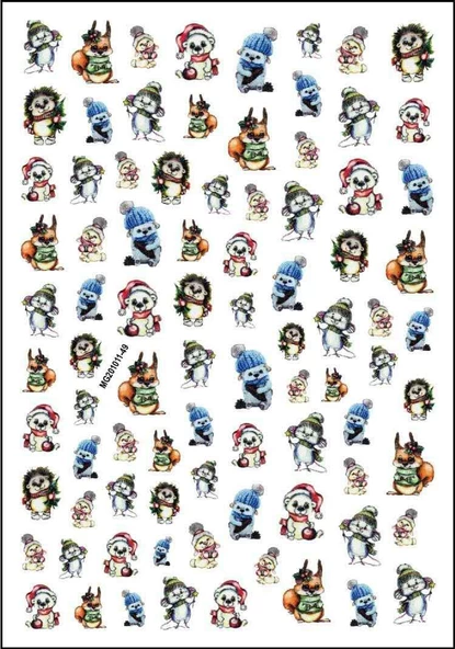 Tırnak Sticker MG201011-49 ürün görseli 1