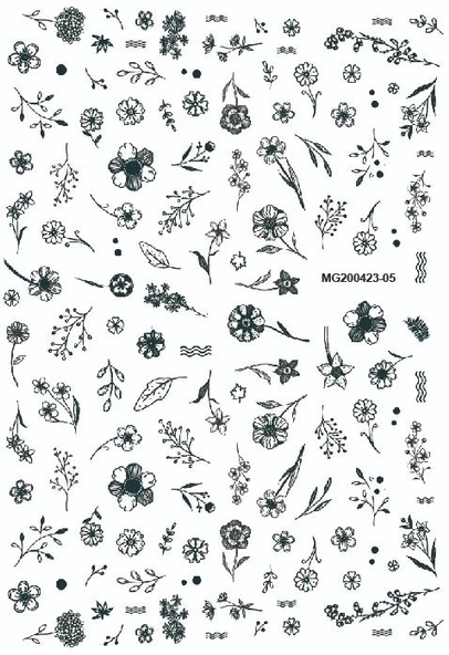 Tırnak Sticker MG200423-04 ürün görseli 1