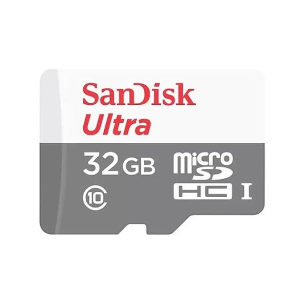 Sandisk Sdsqunr-032G-Gn3Mn 32Gb Ultra 100Mb/S Class 10 Uhs-I Micro Sd Kart ürün görseli 1