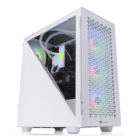 THERMALTAKE DIVIDER 300 TG GAMING MID TOWER PC KASASI BEYAZ  CA-1S2-00M6WN-02 ürün görseli 1