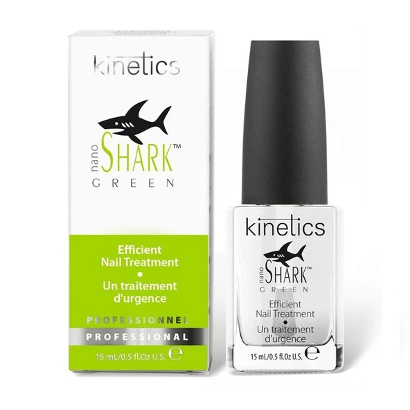 Kinetics Nano Shark Green Tırnak Güçlendirici Bakım Serumu 15ml ürün görseli 1