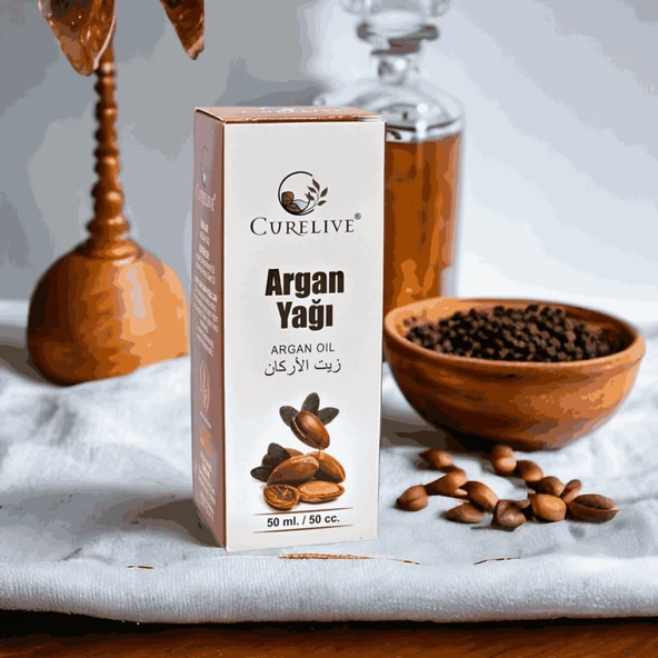 CURELIVE Argan Yağı 50ml ürün görseli 1