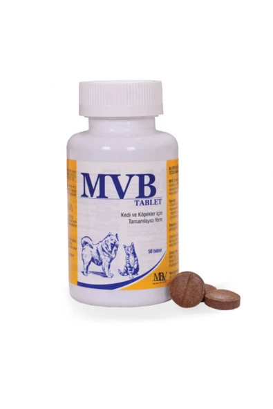 Mvb Köpek Için Vitamin Mineral 50 Tablet ürün görseli 1