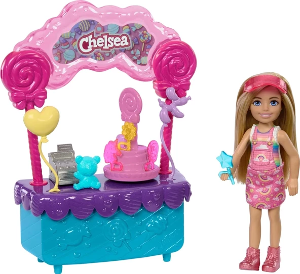Barbie Chelsea'nin Şeker Dükkanı Oyun Seti HRM07 ürün görseli 1