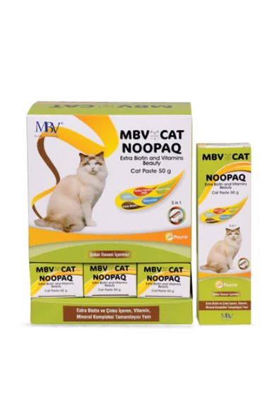 Noopaq Extra Biotin Ve Vitaminli Beauty Kedi Macunu 50 Gr ürün görseli 1