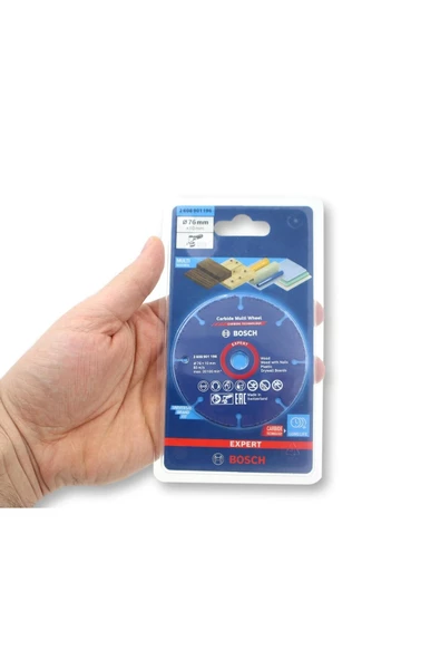 Bosch EXPERT Carbide Multi Wheel Kesici Disk 76mm - Resim 3