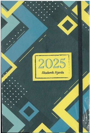 Özkan 2025 Akademik Ajanda Haftalık Ciltli 17x24 Siyah ürün görseli 1
