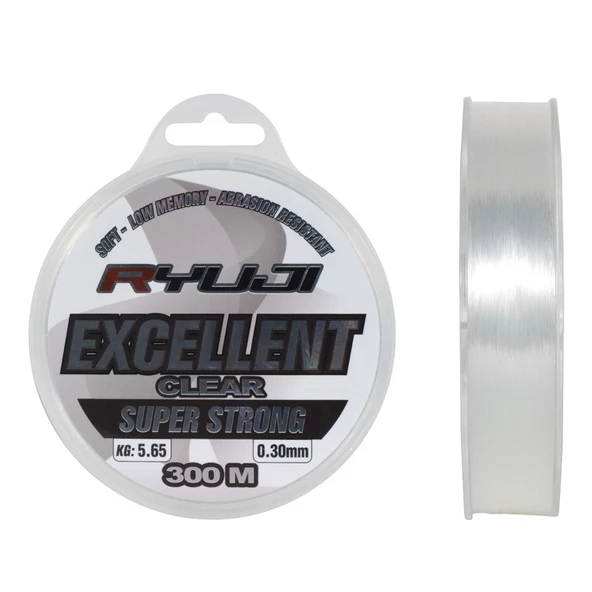 Ryuji Excellent Clear 300m Monofilament Misina Kalınlık (mm) : 0,35mm ürün görseli 1
