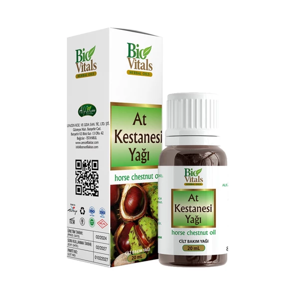 Bio Vitals At Kestanesi Yağı 20 ml ürün görseli 1
