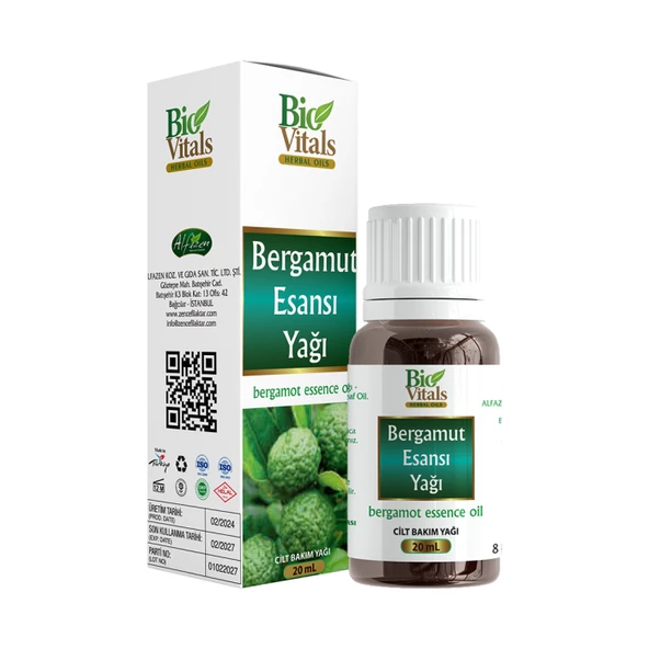 Bio Vitals Bergamot Esans Yağı 20 ml ürün görseli 1
