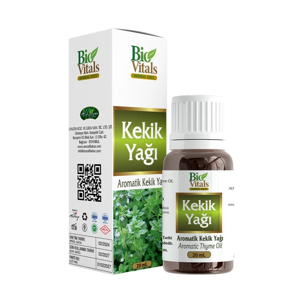 Bio Vitals Kekik Yağı 20 ml ürün görseli 1