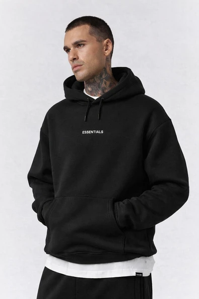 FD Oversize Premium Basic Sweatshirt Hoodie ürün görseli 1