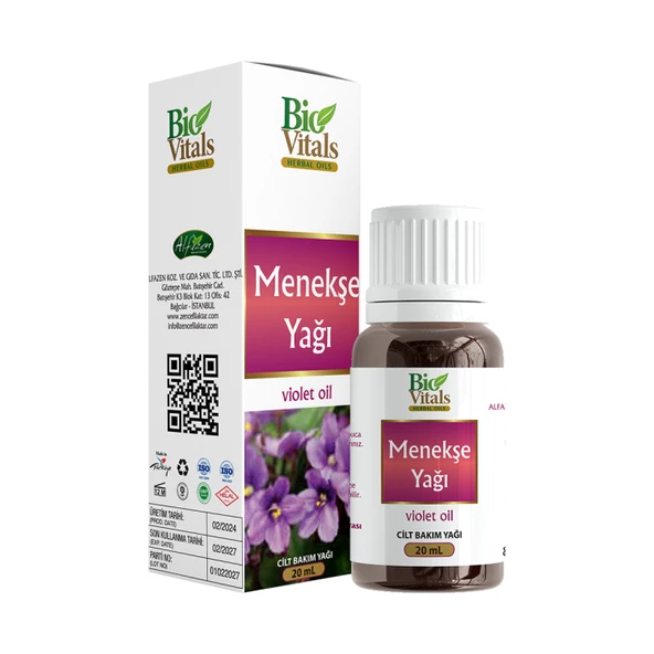 Bio Vitals Menekşe Yağı 20 ml ürün görseli 1
