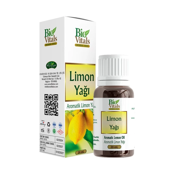 Bio Vitals Limon Yağı 20 ml ürün görseli 1