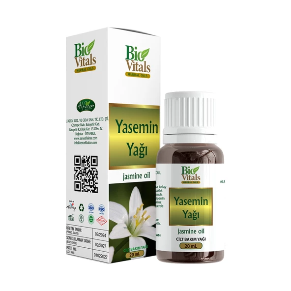 Bio Vitals Yasemin Yağı 20 ml ürün görseli 1