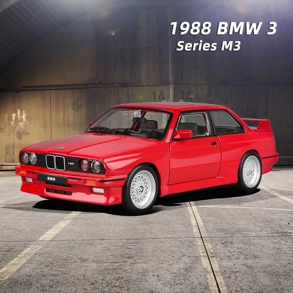 1988 Bmw 3 Serıes M3 (E30) 1:24 Ölçek Burago Marka ürün görseli 1