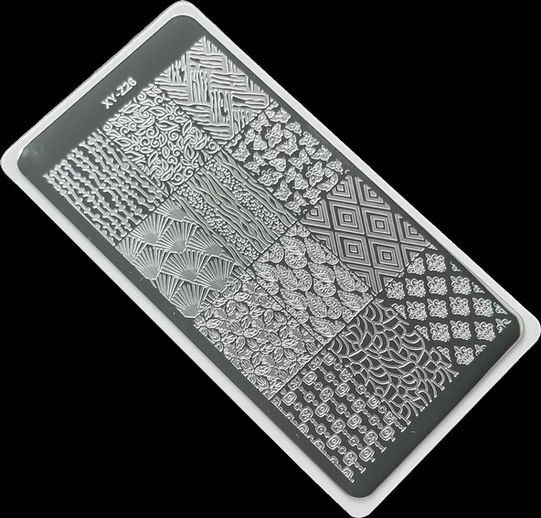 Nail Art Stamping Baskı Plakası ürün görseli 1