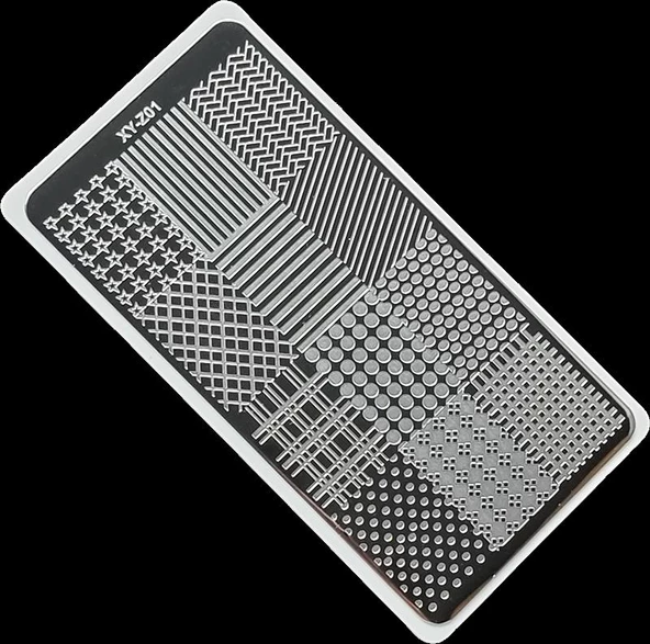 Nail Art Stamping Baskı Plakası XY-Z01 ürün görseli 1