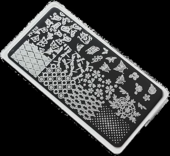 Nail Art Stamping Baskı Plakası XY-Z10 ürün görseli 1