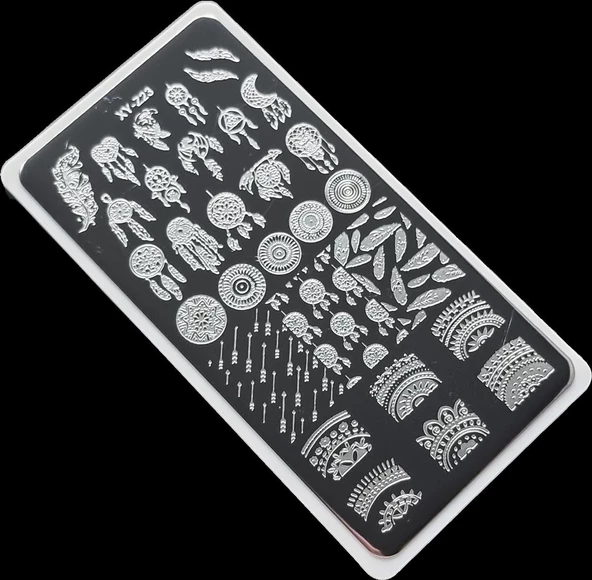 Nail Art Stamping Baskı Plakası XY-Z23 ürün görseli 1