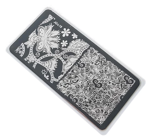 Nail Art Stamping Baskı Plakası JQ-L15 ürün görseli 1