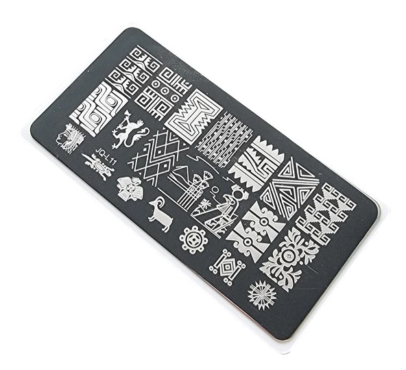 Nail Art Stamping Baskı Plakası JQ-L11 ürün görseli 1
