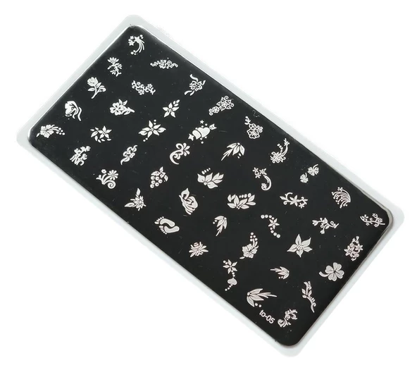 Nail Art Stamping Baskı Plakası TO-005 ürün görseli 1