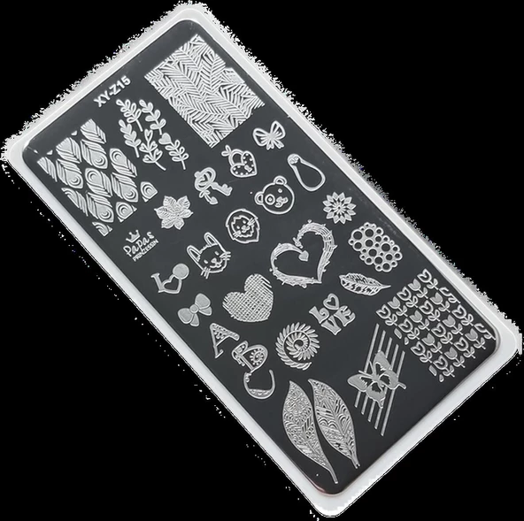 Nail Art Stamping Baskı Plakası XY-Z15 ürün görseli 1